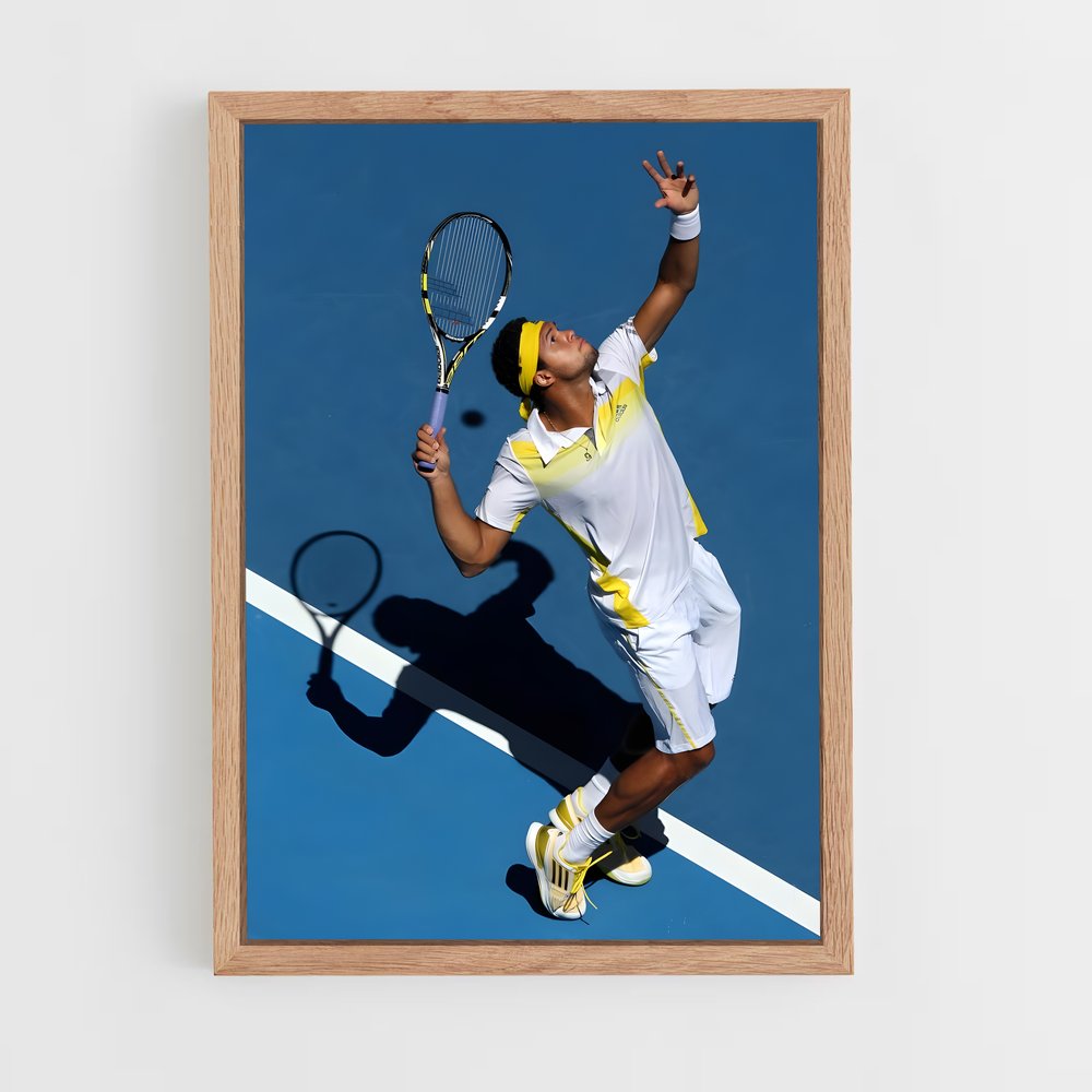 Poster tsonga Célébration – affiche Tennis (vue 4)